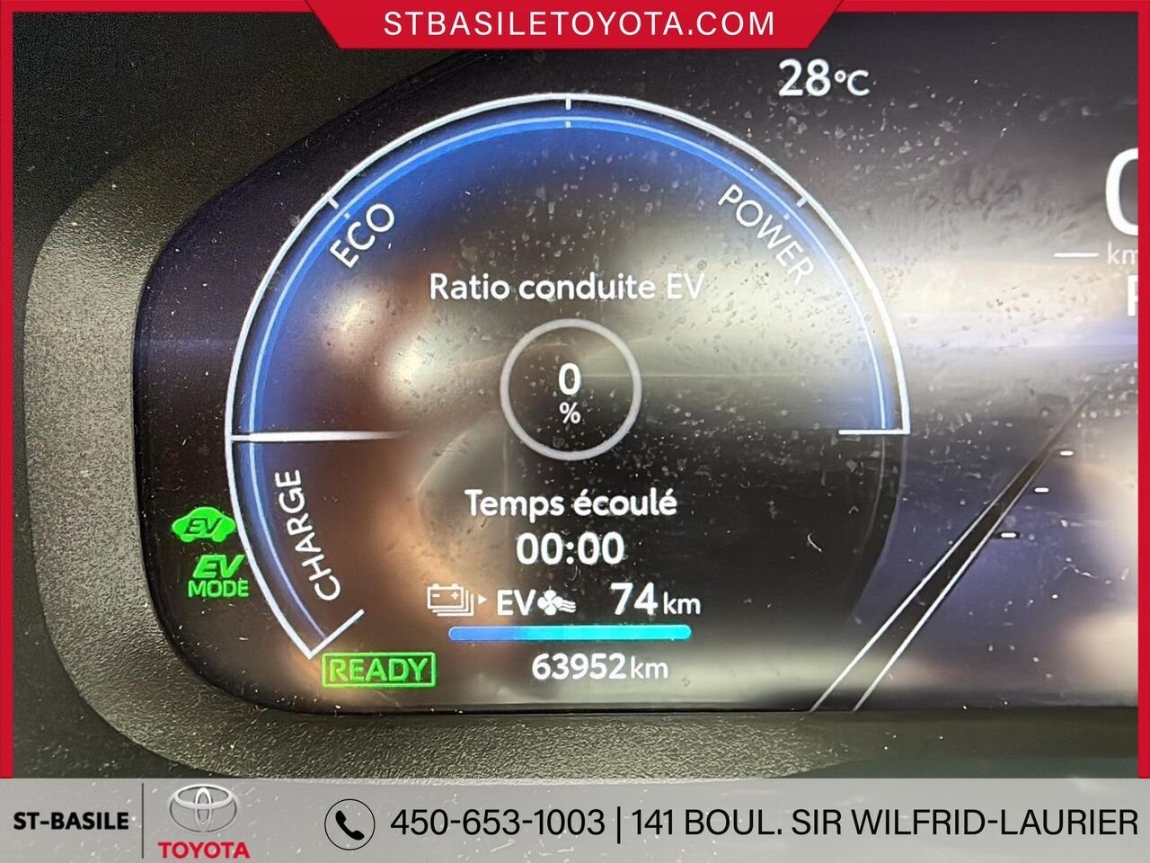 TOYOTA RAV4 PRIME 2024 Noir Saint-Basile-le-Grand - photo #15