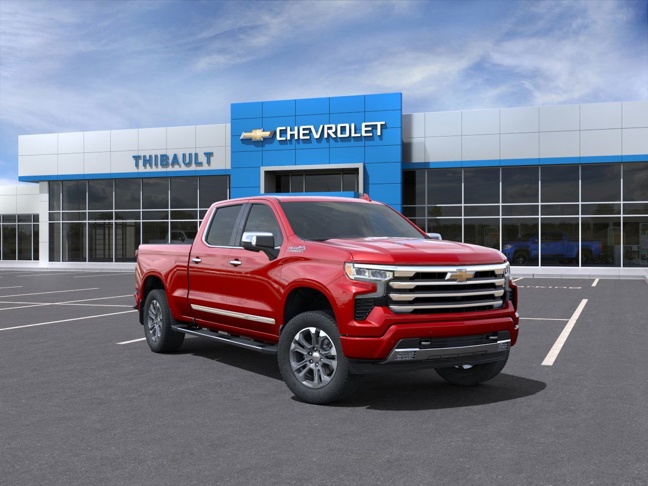Chevrolet Silverado 1500 High Country 2025 Teinte rouge éclatant Saint-Eustache - photo #0
