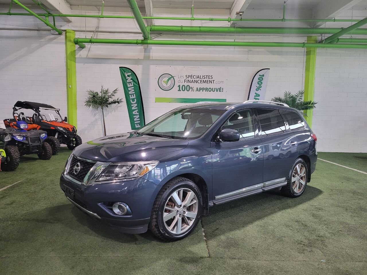 2016 Nissan Pathfinder Blue  - photo #0