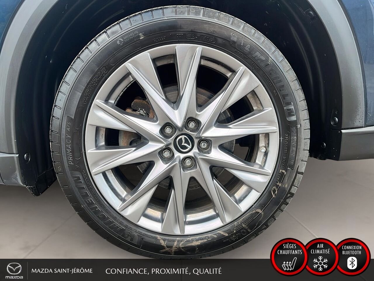 2019 Mazda CX-5 GT Turbo | TOIT OUVRANT | CUIR | AWD | Blue Saint-Jérôme - photo #11