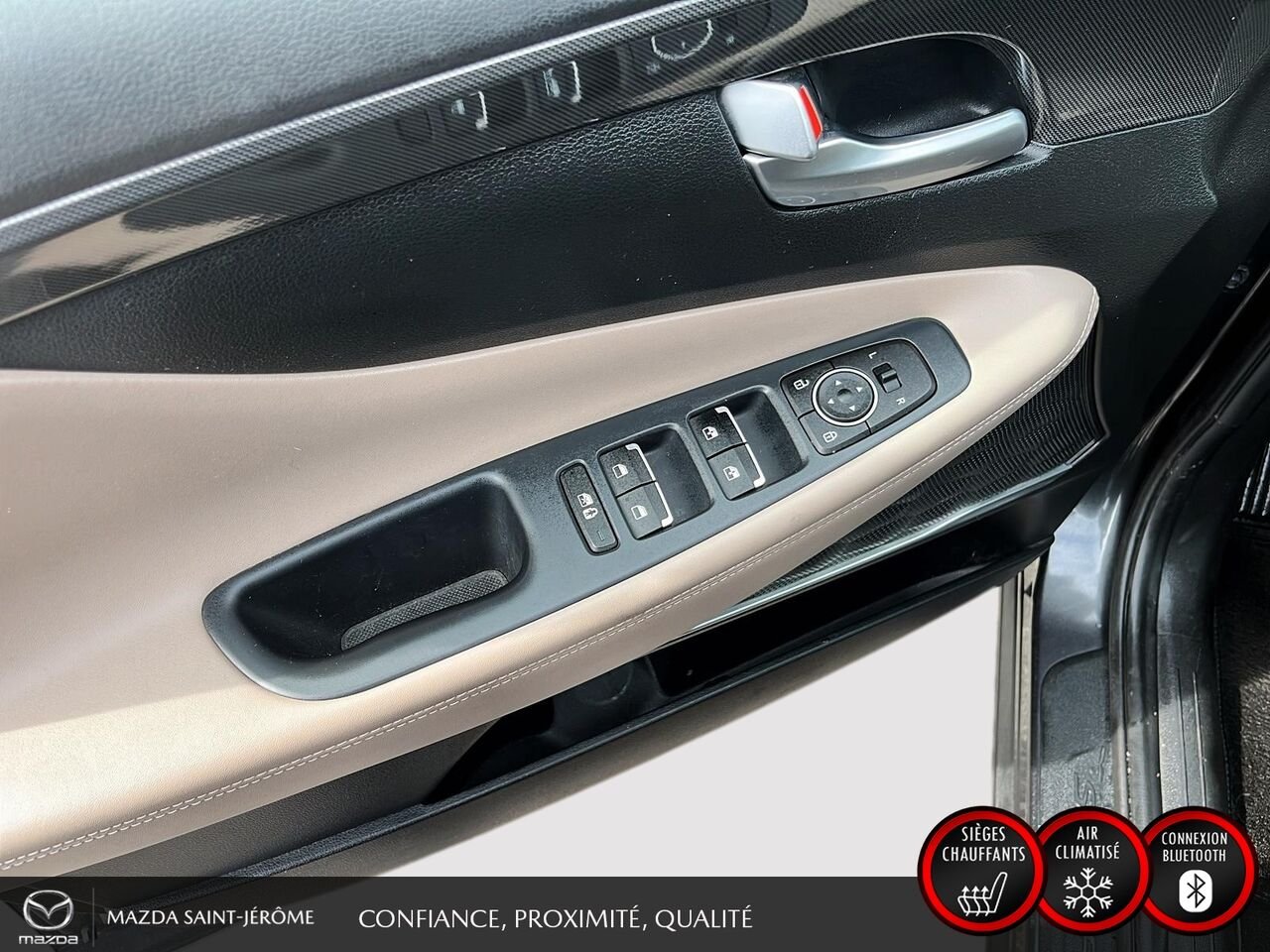 2023 Hyundai Santa Fe Preferred TI ens. Trend | TOIT PANO | SIMILICUIR | AWD | 52 771 KM Grey Saint-Jérôme - photo #12