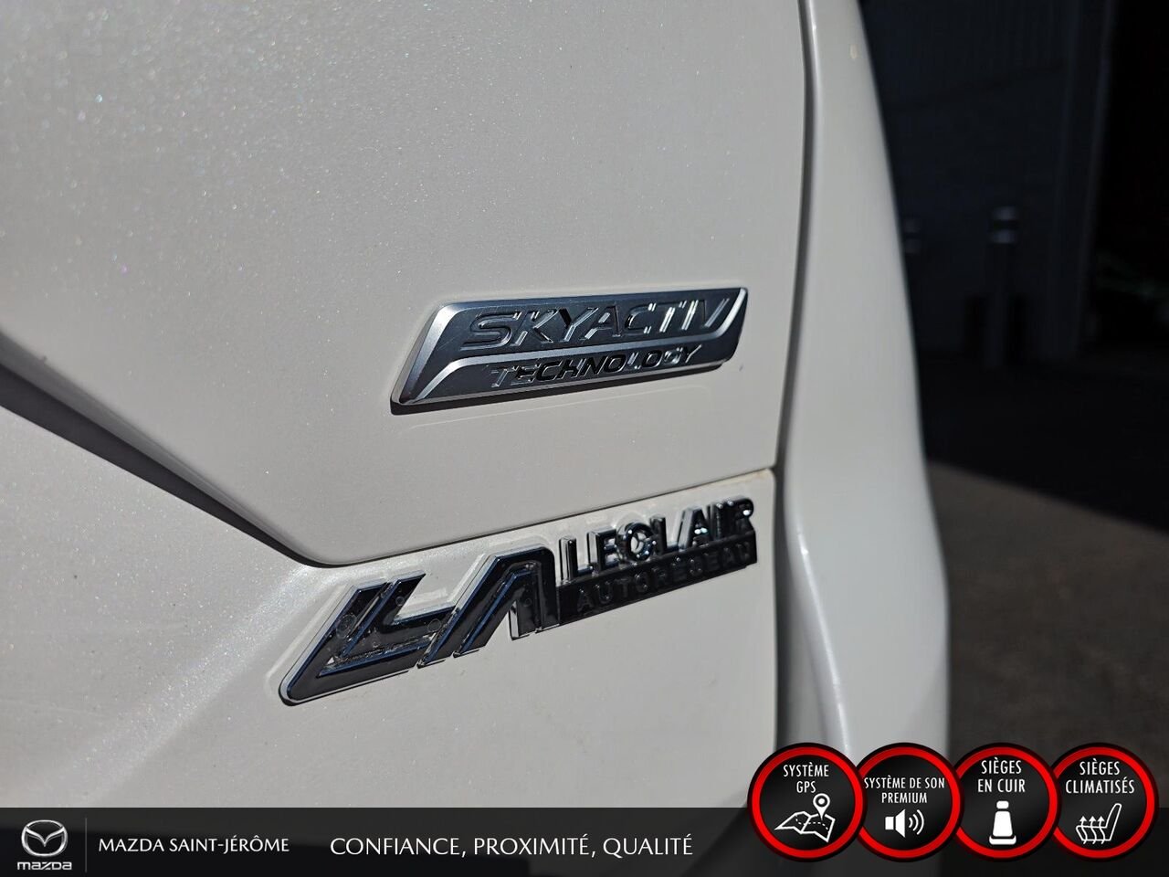2019 Mazda CX-5 GT | TOIT OUVRANT | CUIR | AWD | White Saint-Jérôme - photo #8
