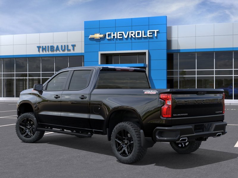 CHEVROLET SILVERADO 1500 Custom Trail Boss cabine multiplace 4RM 157 po 2026 Noir