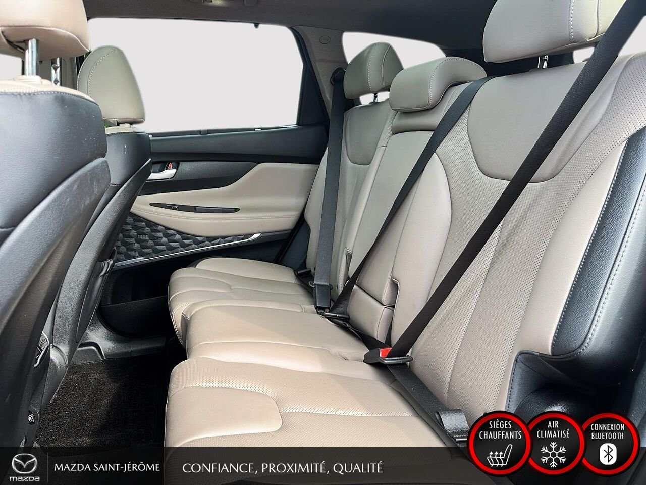 2023 Hyundai Santa Fe Preferred TI ens. Trend | TOIT PANO | SIMILICUIR | AWD | 52 771 KM Grey Saint-Jérôme - photo #22