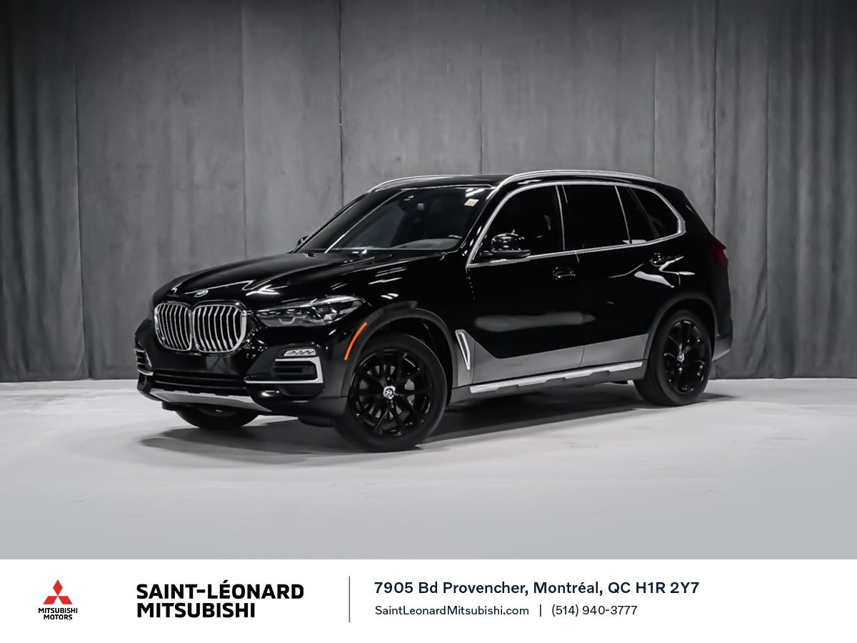 BMW X5 xDrive40i 2 SET DE PNEUS 2019 Noir Montréal - photo #0
