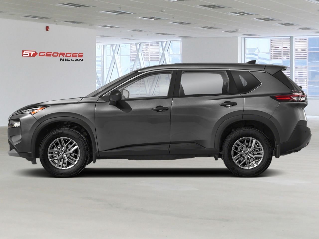 2022 Nissan Rogue Grey Saint-Georges - photo #1