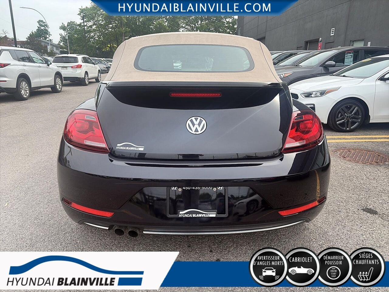2018 Volkswagen Beetle Décapotable Black Blainville - photo #4