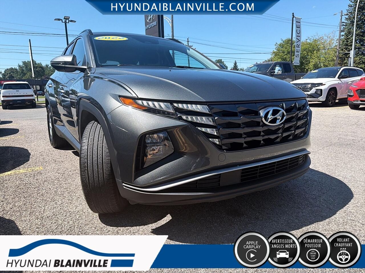 Hyundai Tucson 2022 Gris Blainville - photo #2