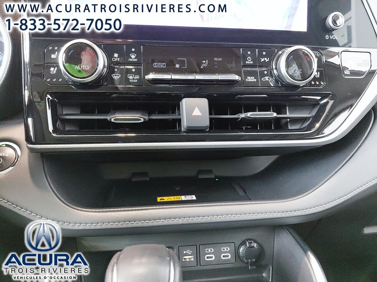 Toyota Highlander Hybride 2023 Rouge Trois-Rivières - photo #28