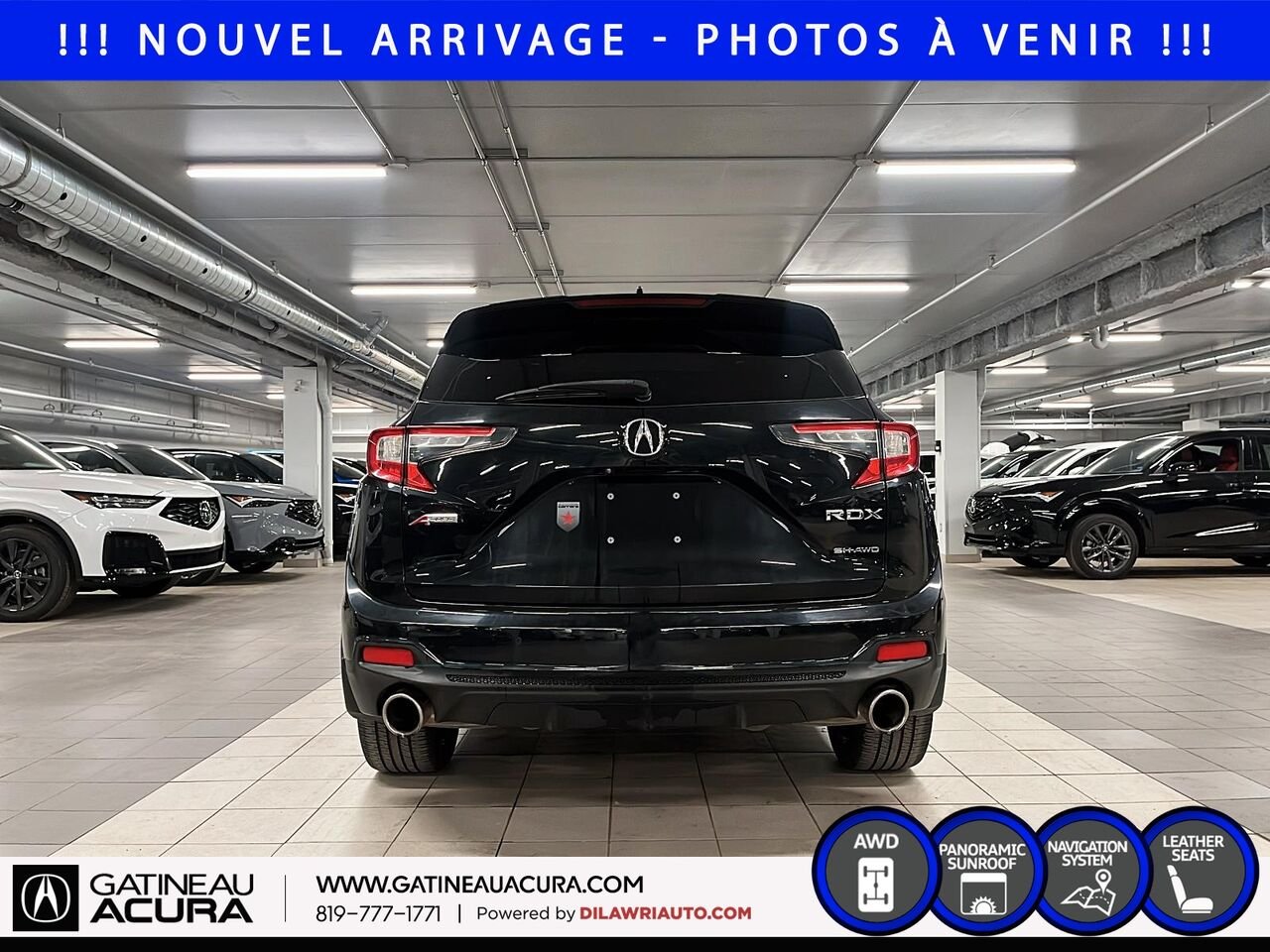 Acura RDX A-Spec SH-AWD 2021 Noir Ottawa & Gatineau - photo #5