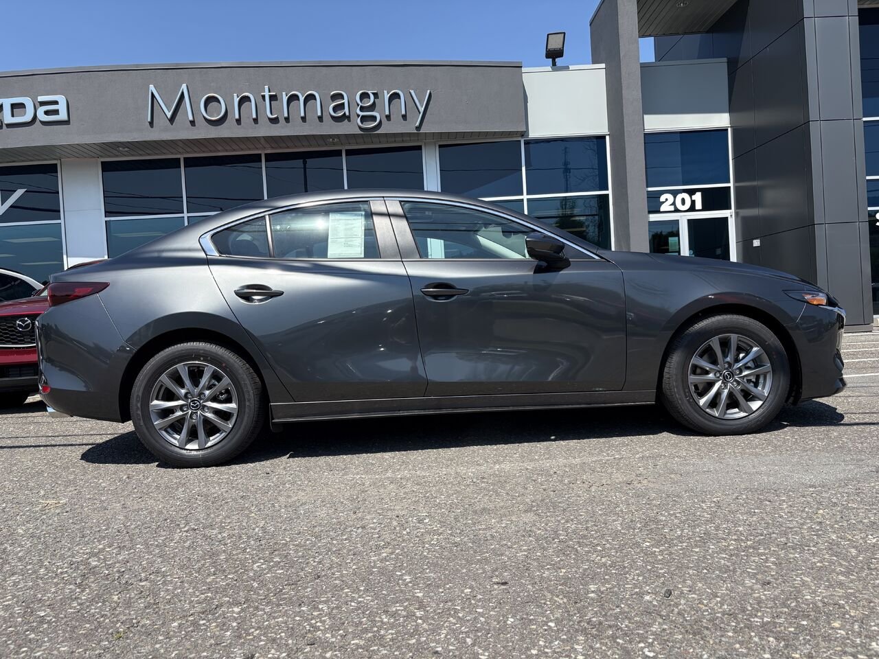 2026 MAZDA Mazda3 GS TI i-ACTIV Machine Grey Metallic Montmagny - photo #2