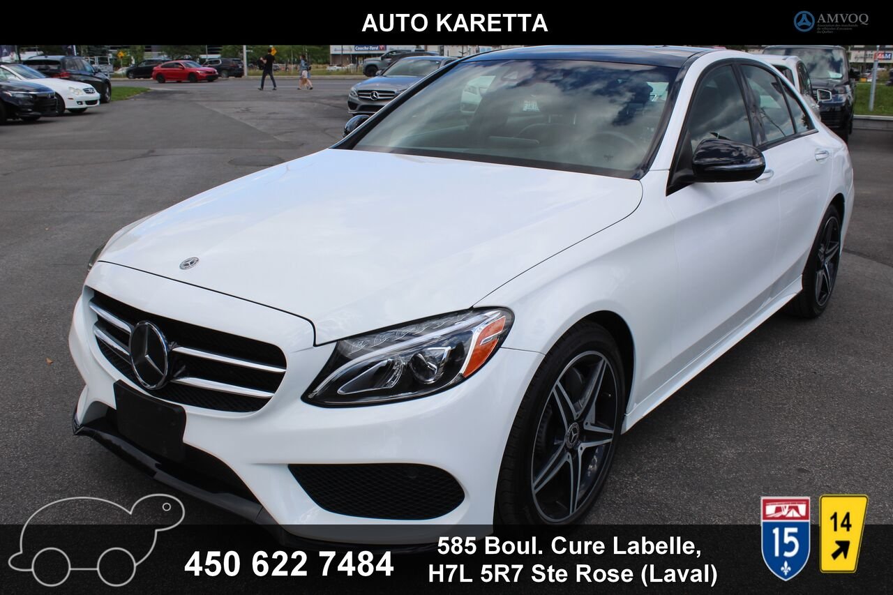 2018 Mercedes-Benz Classe-C VIN: 55SWF4KB3JU264149 White Sainte-Rose - photo #0