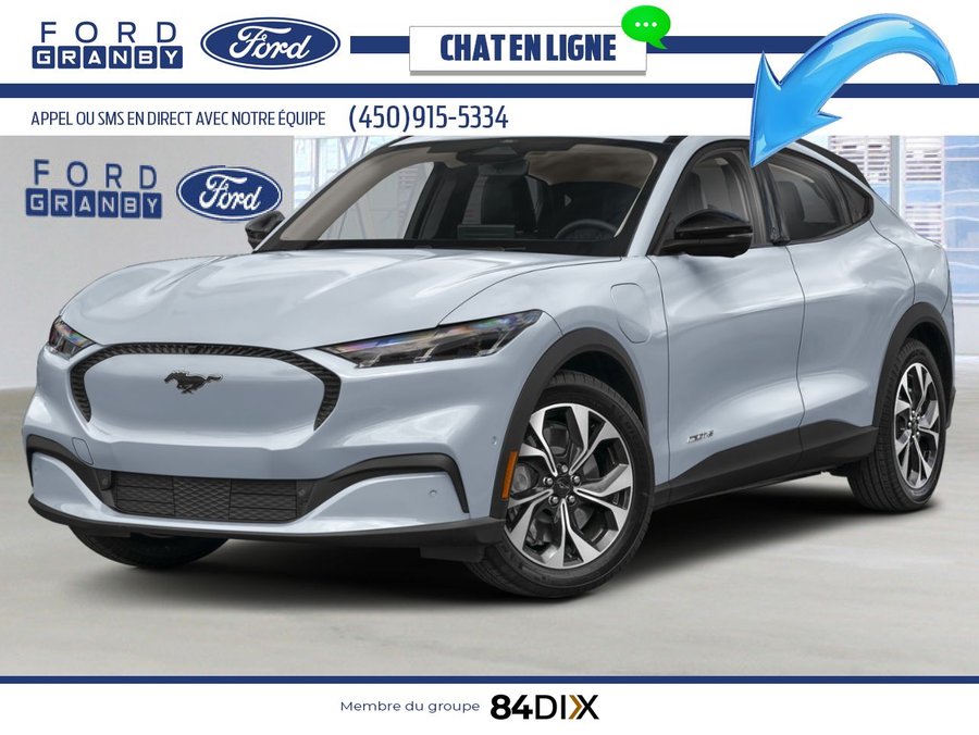 Ford Mustang Mach-E Sélect TI 2025 Gris glacier métallisé trois couches
