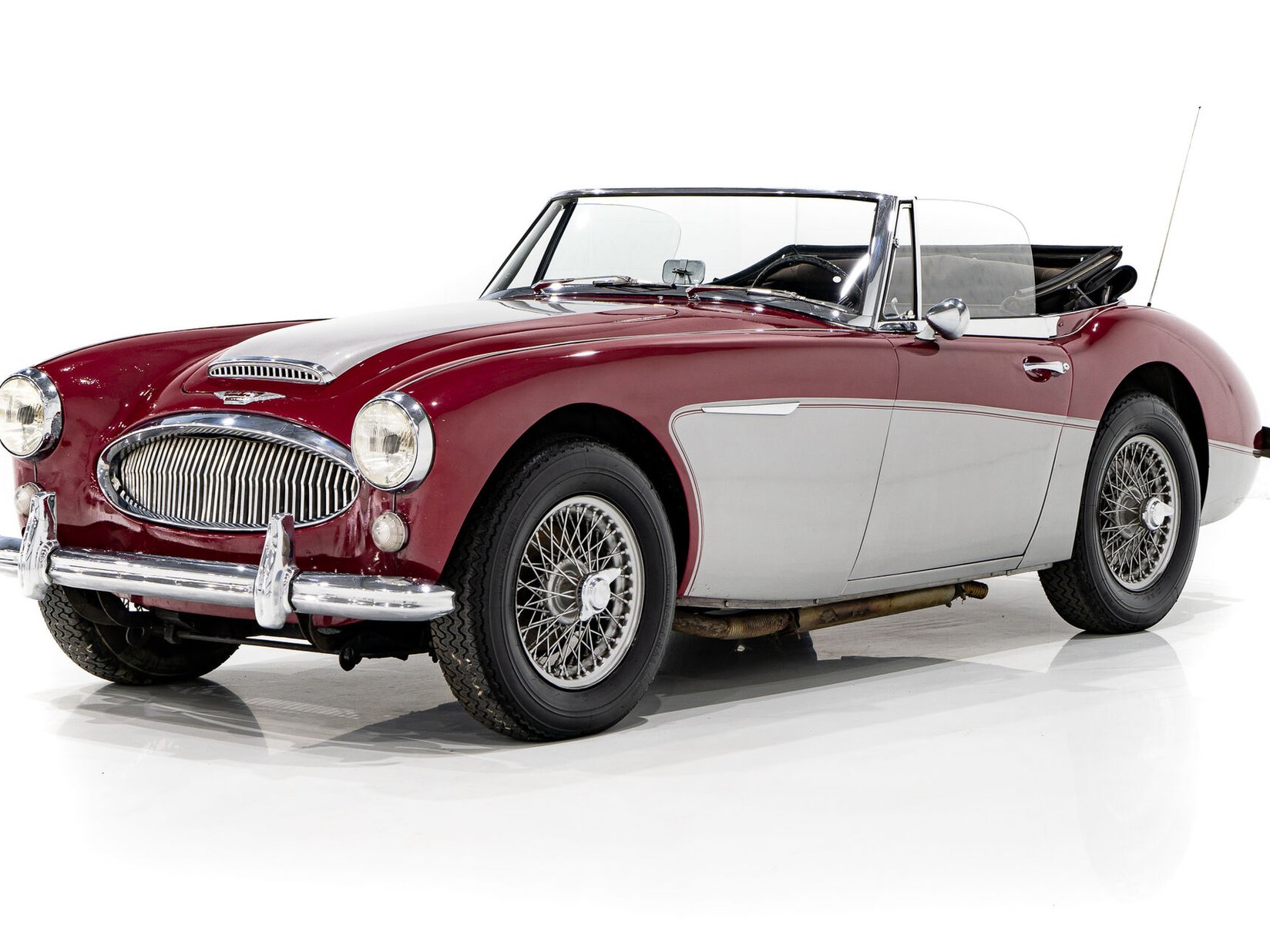 1960 Austin Healey 3000MKIII Project Car **PRIX EN USD** Red Montreal - photo #0