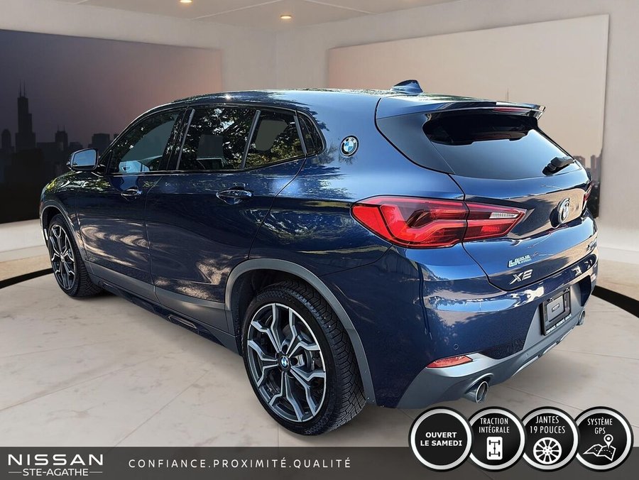 BMW X2 xDrive28i coupé pour activités sportives/CUIR| TOIT| CARPLAY 2020 Bleu
