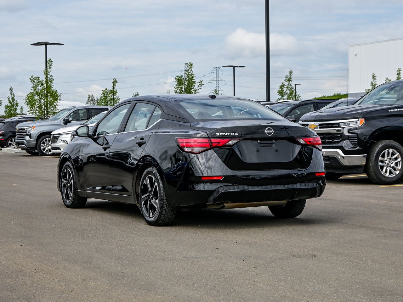 2025 Nissan Sentra SV CVT Black Sherwood Park - photo #10