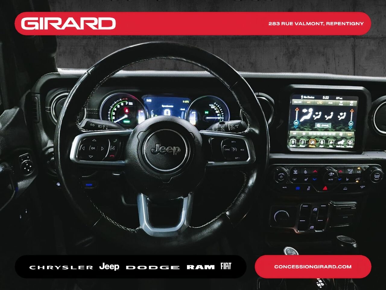 JEEP WRANGLER 4XE 2022 Gris Repentigny - photo #15