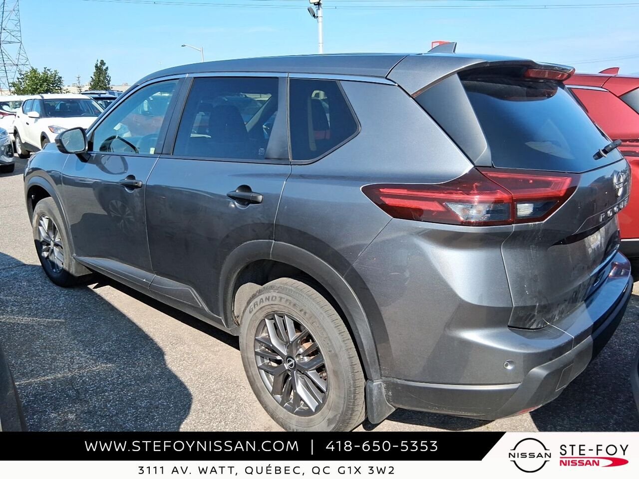 2021 Nissan Rogue S Grey Ste-Foy - photo #1