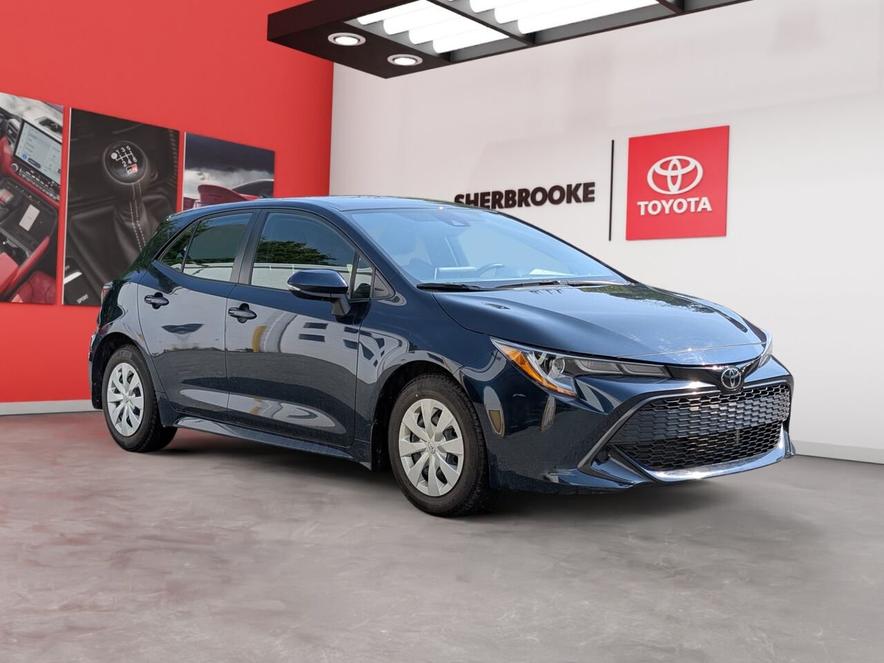 2022 Toyota Corolla Hatchback JTNK4MBE9N3155452 Blue Sherbrooke - photo #4