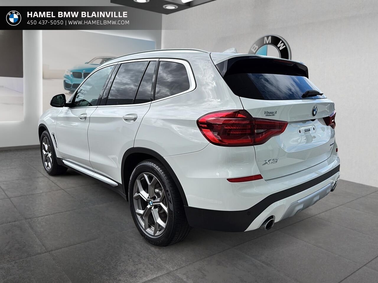 2020 BMW X3 xDrive30i véhicule d'activités sportives White Blainville - photo #3