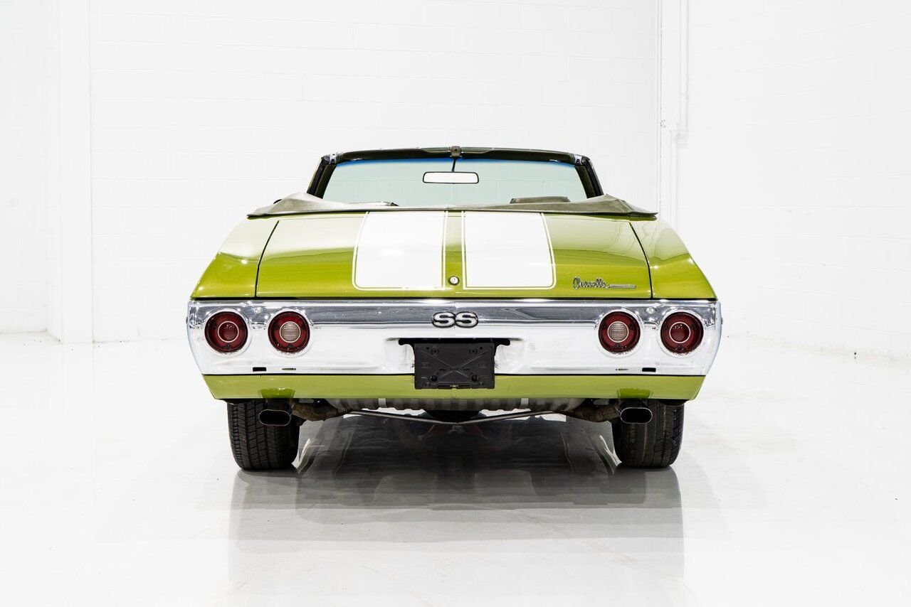 Chevrolet Chevelle SS Matching numbers 454 LS5 4-speed 1971 Vert Montréal - photo #28