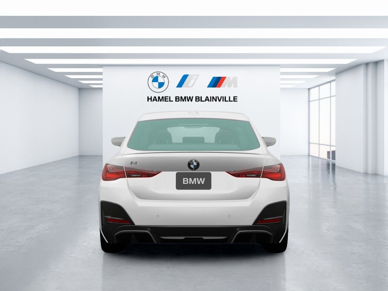 2026 BMW i4 xDrive Alpine White Blainville - photo #4