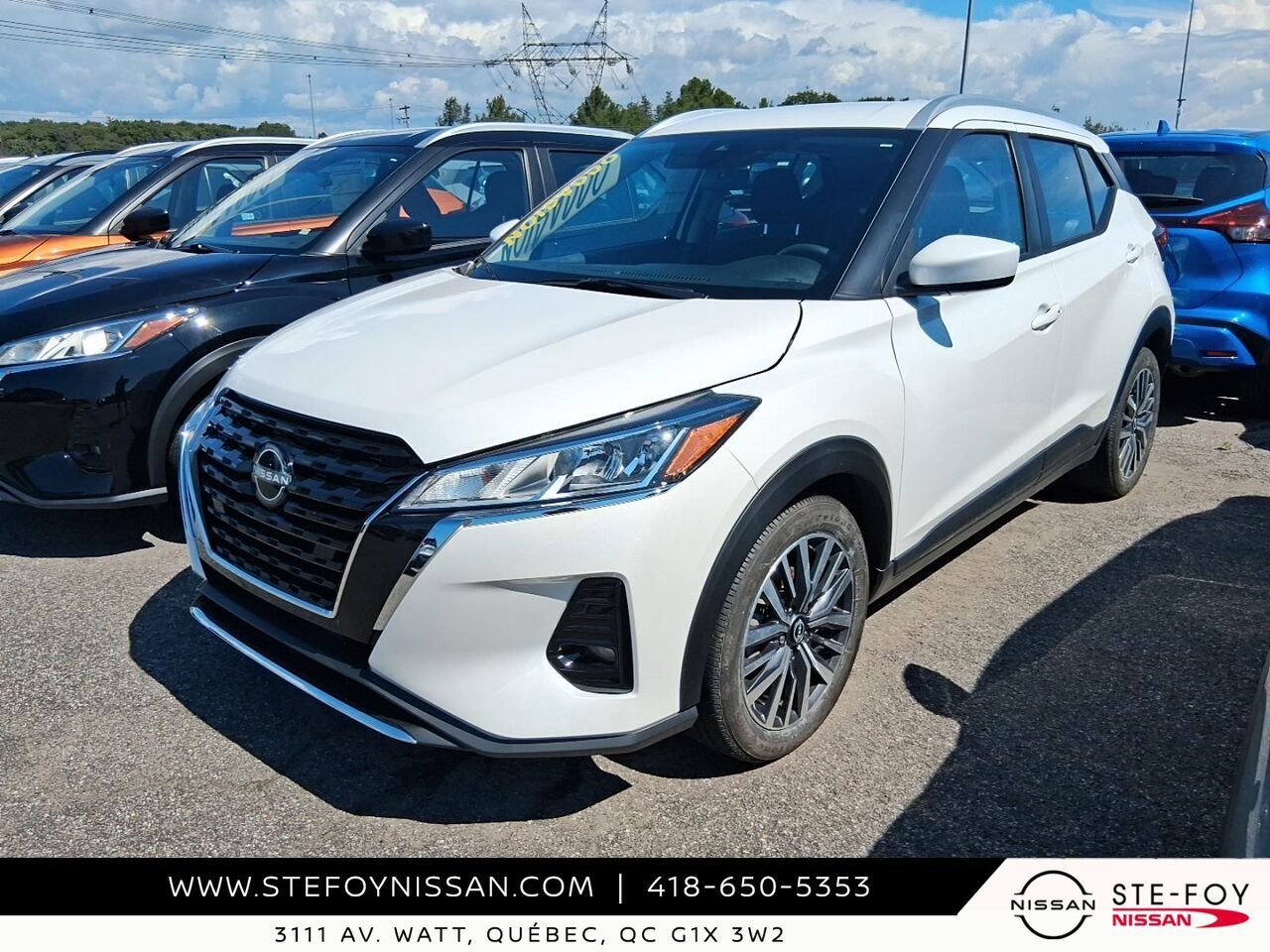 Nissan Kicks SV TA 2024 Blanc Ste-Foy - photo #0
