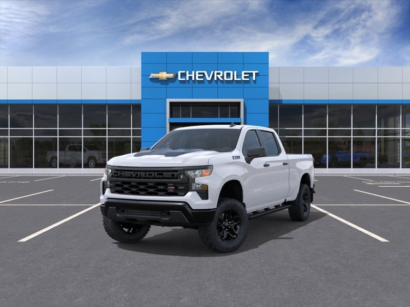 CHEVROLET Silverado 1500 Custom Trail Boss cabine multiplace 4RM 157 po 2026 Blanc sommet Ottawa & Gatineau - photo #7