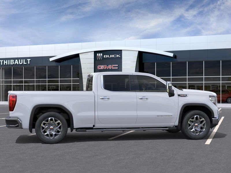 2026 GMC SIERRA 1500 SLT cabine multiplace 4RM 157 po White Sherbrooke - photo #4