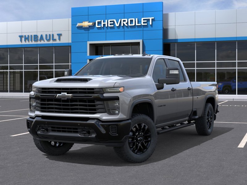 CHEVROLET SILVERADO Custom cabine multiplace 4RM 172 po 2026 Gris Sherbrooke - photo #5