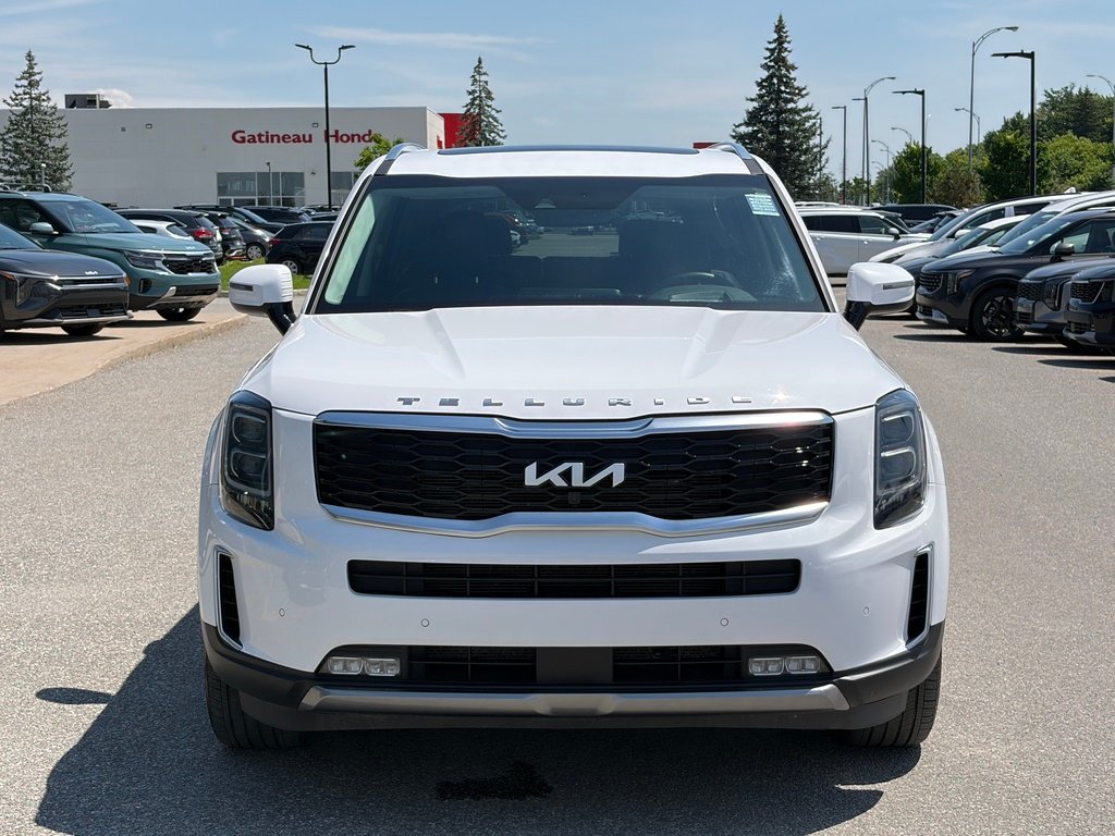 2022 Kia Telluride White Gatineau - photo #1
