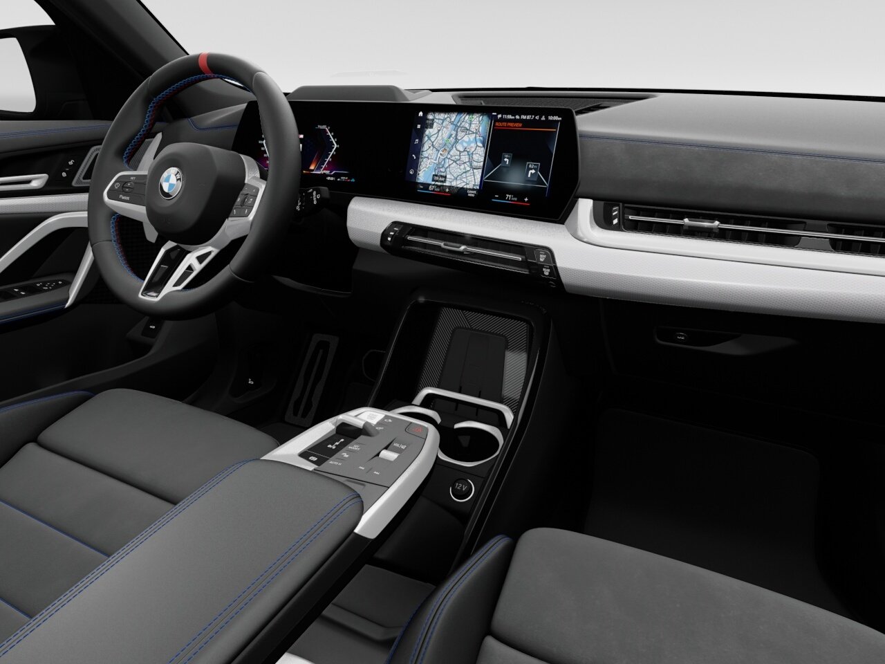 BMW X1 M35i 2026 Bleu Portimao givré métallisé Blainville - photo #13