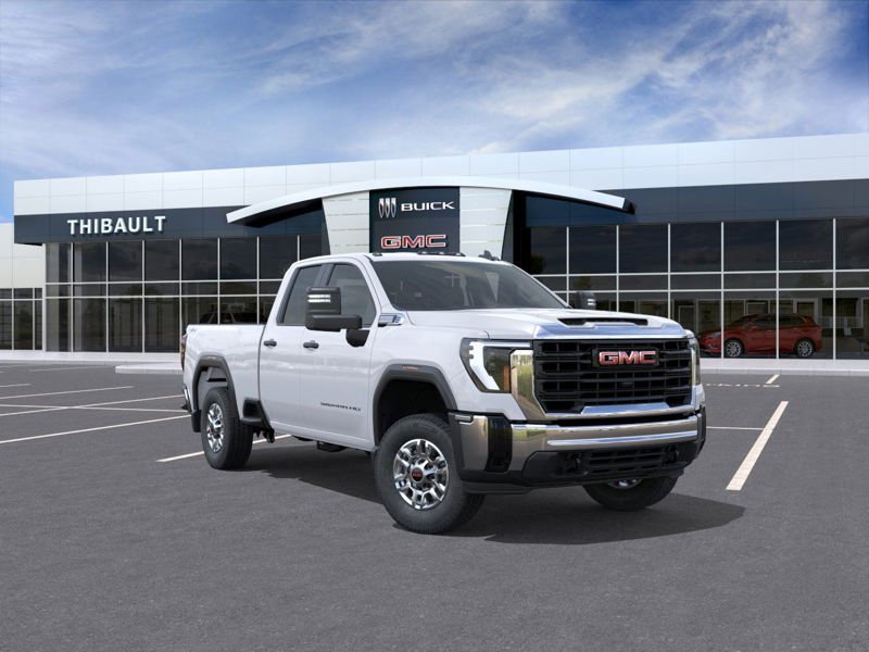 2026 GMC SIERRA 2500HD Pro cabine double 4RM 149 po White Sherbrooke - photo #0