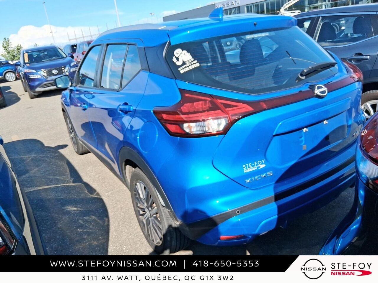 Nissan Kicks SV TA 2024 Bleu Ste-Foy - photo #1