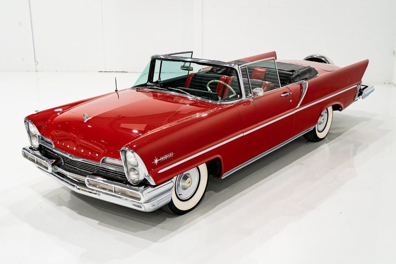 Lincoln Premiere **PRICE IN USD** 1957 Rouge Montréal - photo #22