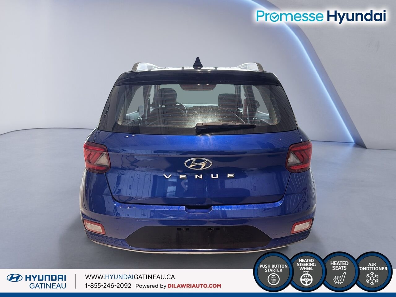 2022 Hyundai Venue Urban Edition IVT*** toit ouvrant ,toute equipe *** Blue Ottawa & Gatineau - photo #2