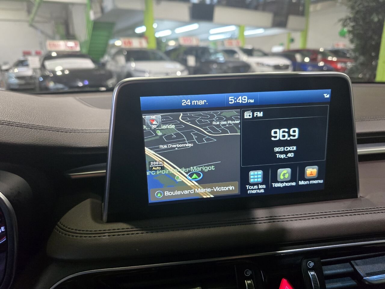 Genesis G70 2019 Noir Longueuil, - photo #25