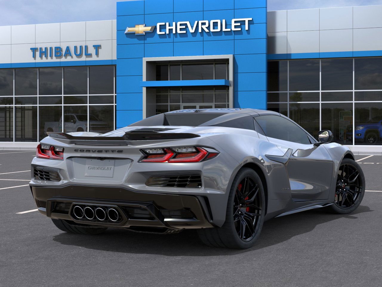 Chevrolet Corvette 3LZ 2025 Gris loup de mer triple couche Saint-Eustache - photo #3