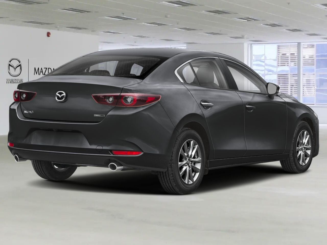 2026 MAZDA Mazda3 GS TI i-ACTIV Machine Grey Metallic Saint-Jérôme - photo #2