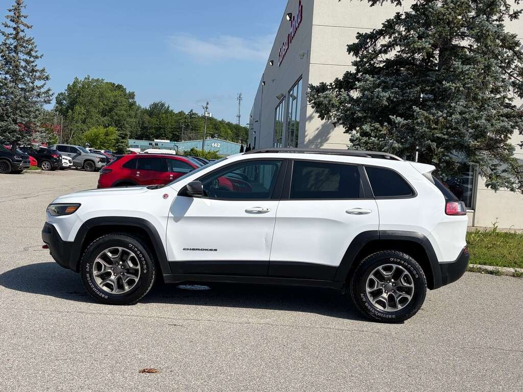 2020 Jeep Cherokee Trailhawk Elite 4x4 White Gatineau - photo #1