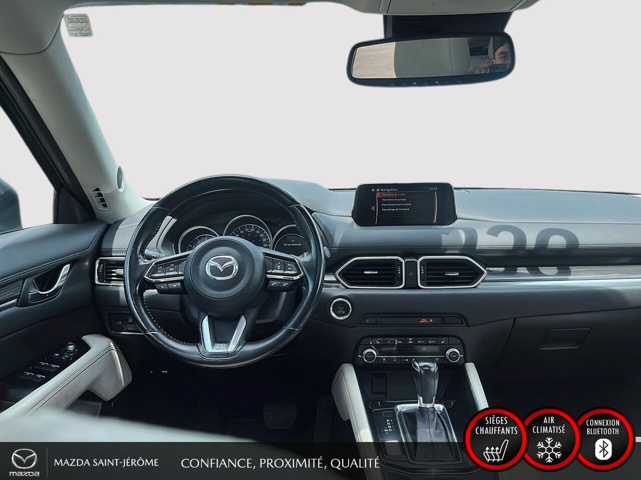 2019 Mazda CX-5 GT Turbo | TOIT OUVRANT | CUIR | AWD | Blue Saint-Jérôme - photo #23