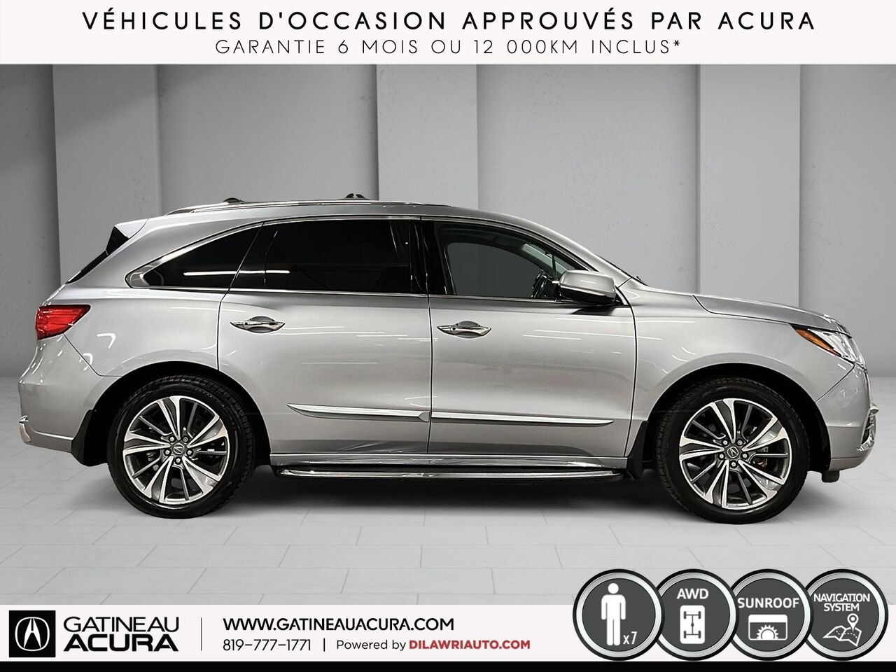 2017 Acura MDX Élite SH-AWD Silver Gatineau - photo #13
