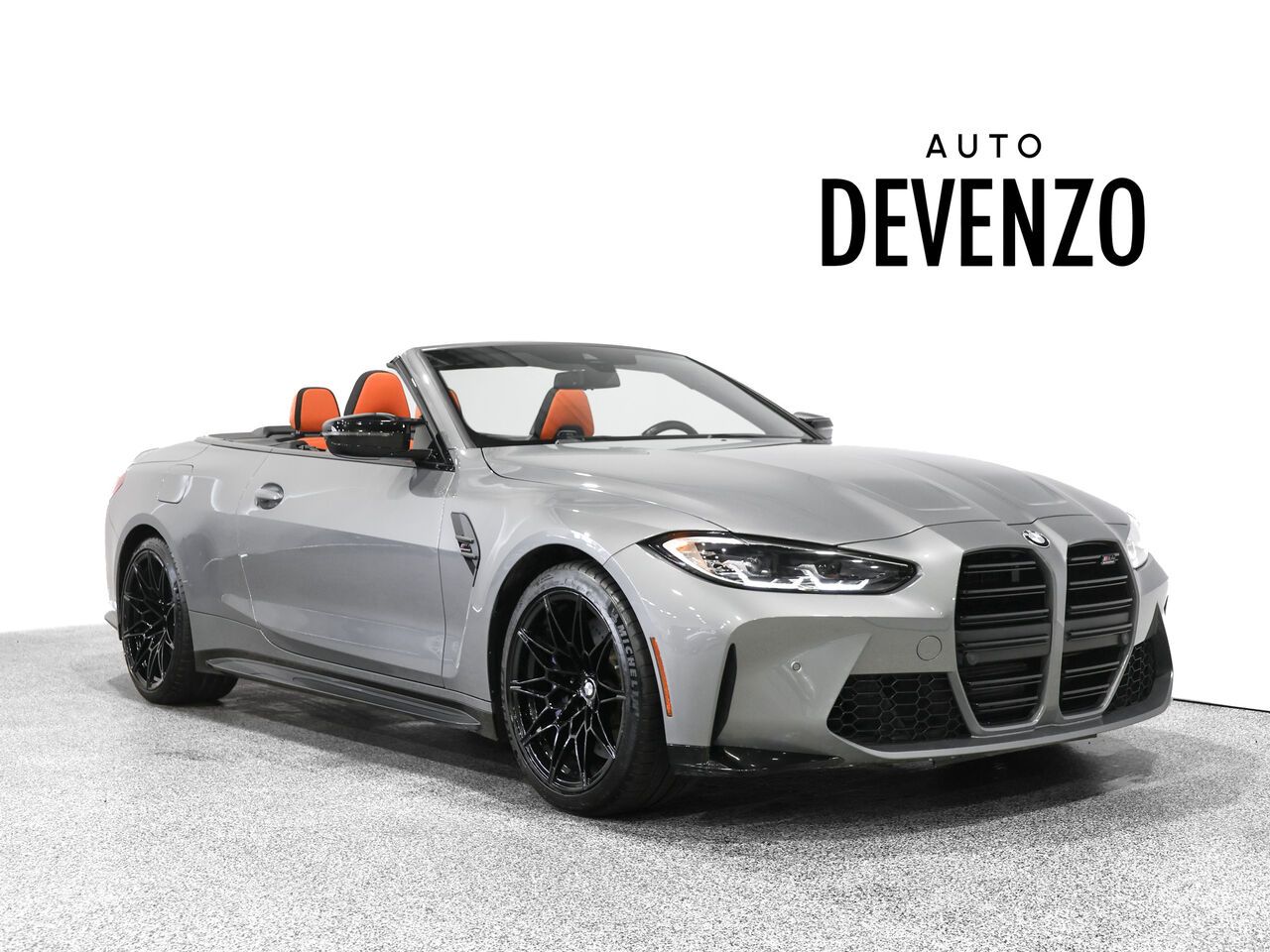 Gray 2024 BMW M4 Convertible All-Wheel Drive Automatic