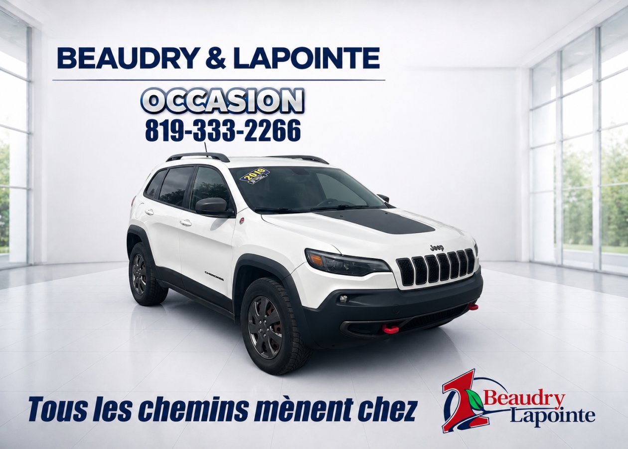 Jeep Cherokee 2019 Blanc La Sarre - photo #0
