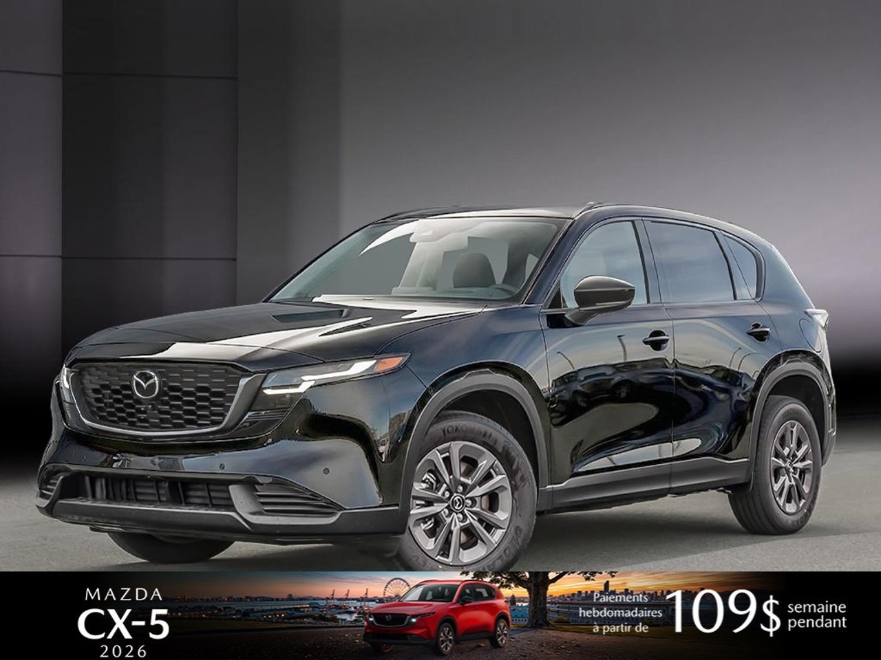 2026 Mazda CX-5 JM3KMAHA4T0167747 Jet Black Mica Mirabel - photo #0