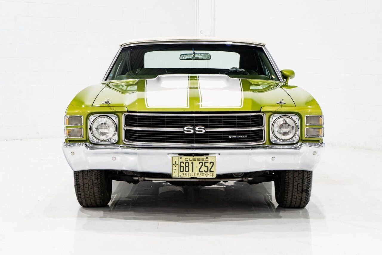 Chevrolet Chevelle SS Matching numbers 454 LS5 4-speed 1971 Vert Montréal - photo #55