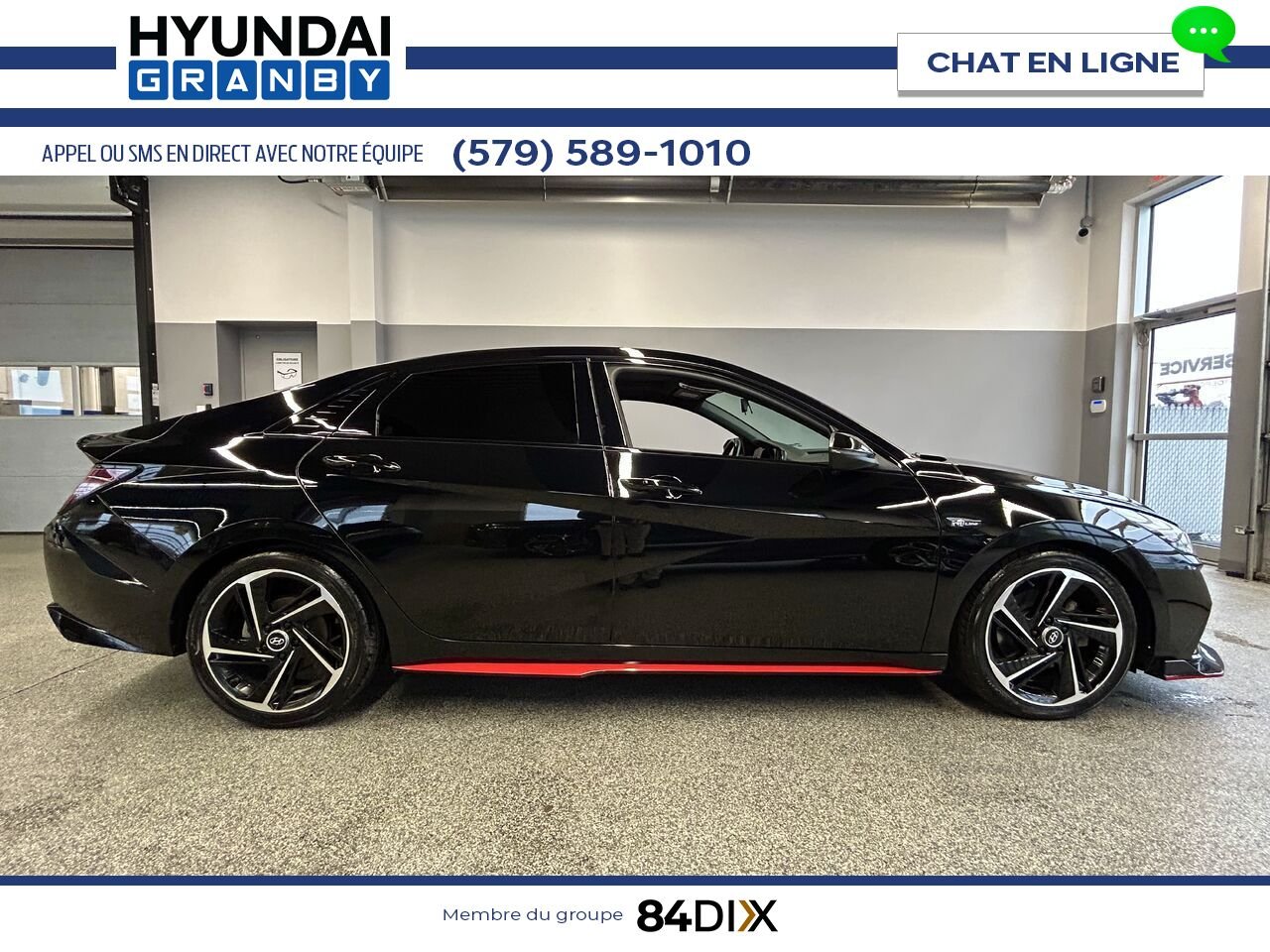 Hyundai Elantra 2021 Noir Granby - photo #7