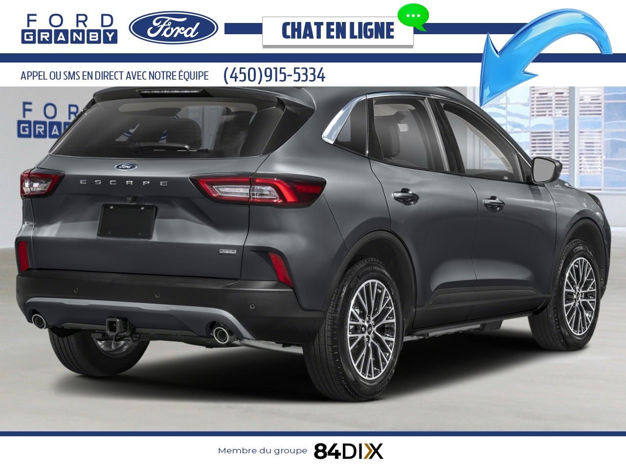 2025 Ford Escape Carbonized Grey Metallic Granby - photo #2