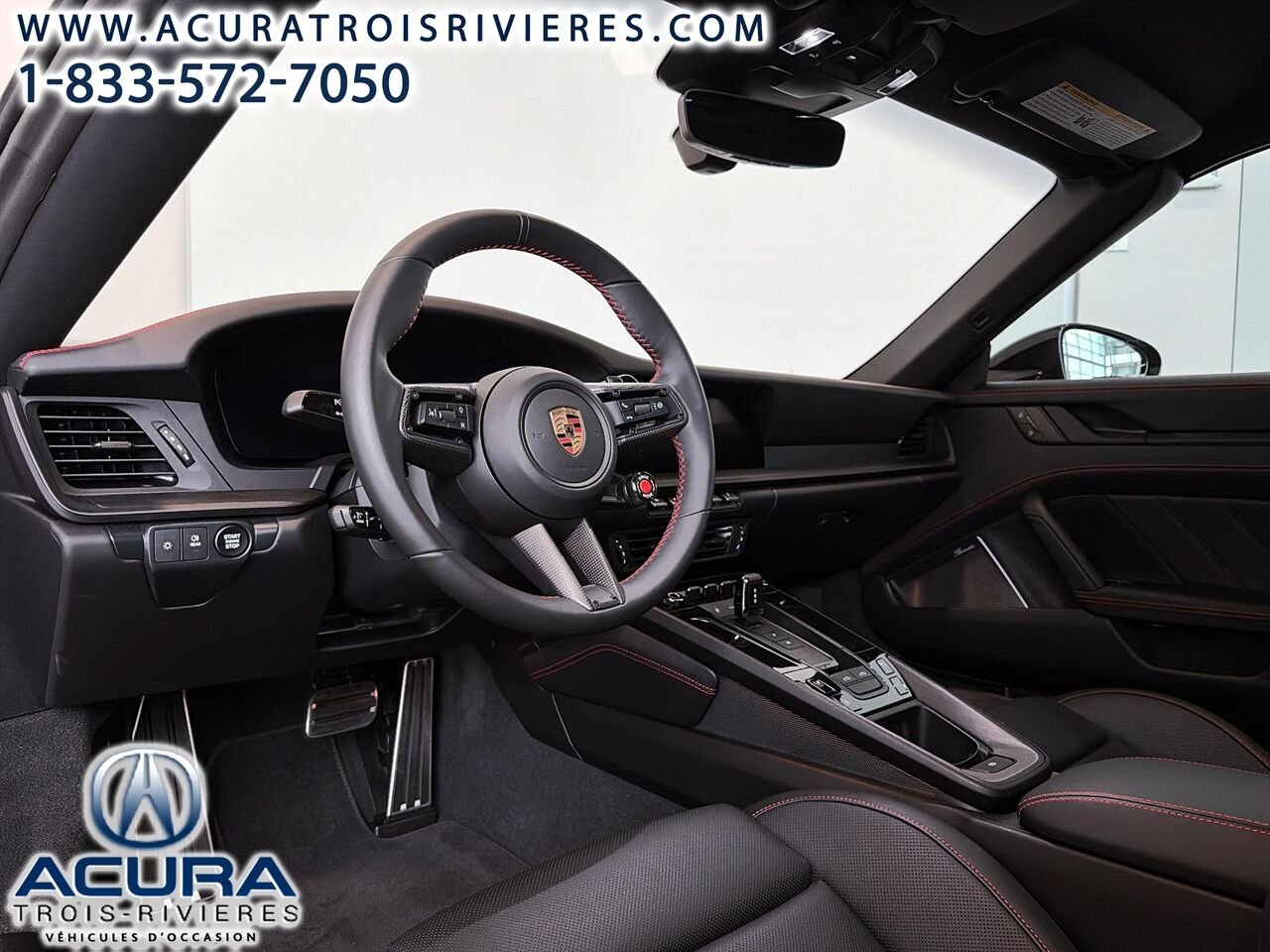 Porsche 911 TARGA 4 GTS T-HYBRID 2026 Rouge Trois-Rivières - photo #33