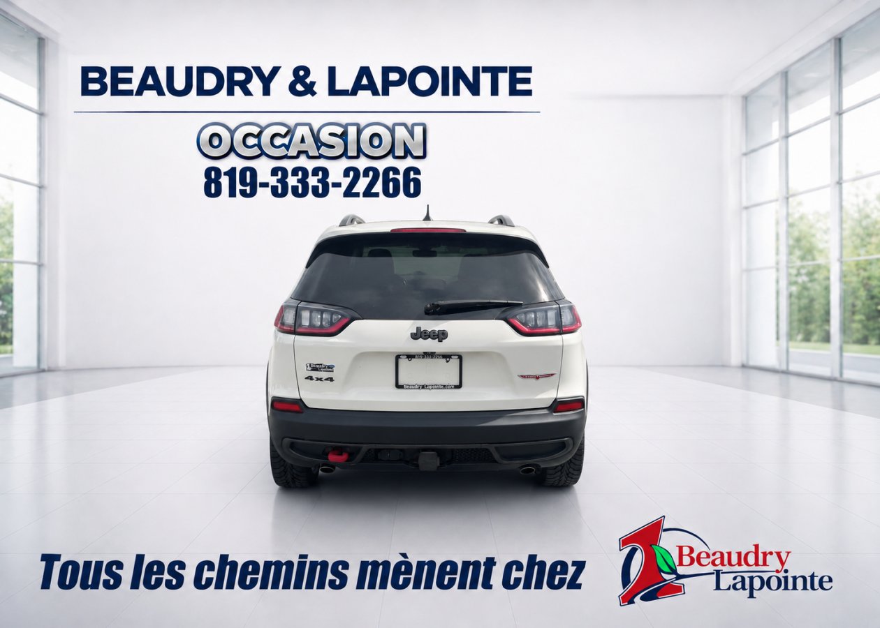 Jeep Cherokee 2019 Blanc La Sarre - photo #10